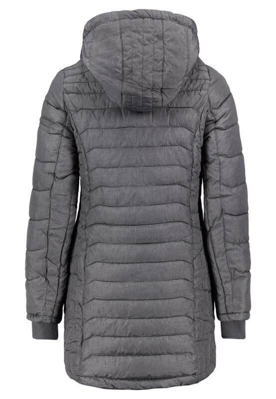 Gothicana By Emp "Ladies Coat" Winter Jacket Grey By Sublevel