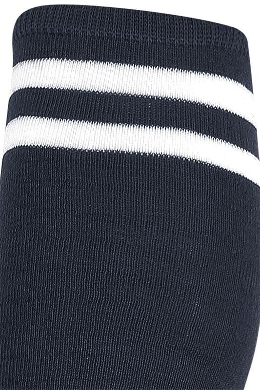 Gothicana By Emp "Ladies College Socks 2-Pack" Knee Socks Navy By Urban Classics