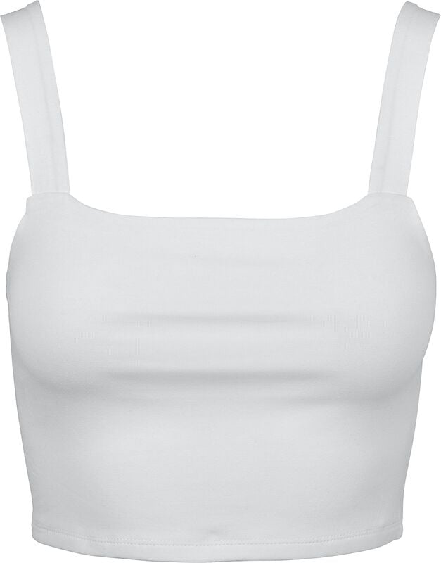 Gothicana By Emp "Ladies Cropped Top Double Pack" Top Black-white By Urban Classics