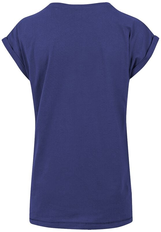 Gothicana By Emp "Ladies Extended Shoulder Tee" T-Shirt Lilac By Urban Classics