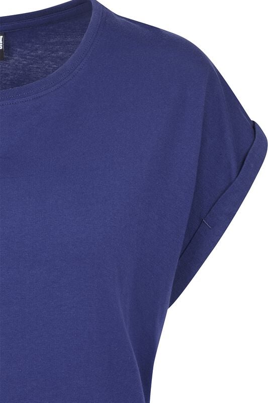 Gothicana By Emp "Ladies Extended Shoulder Tee" T-Shirt Lilac By Urban Classics