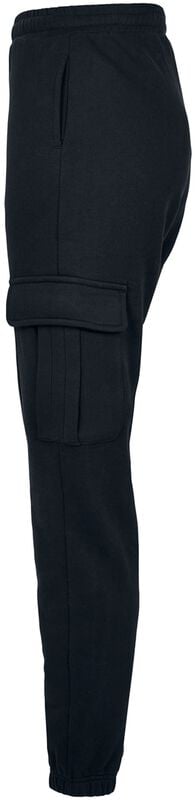 Gothicana By Emp "Ladies High Waist Cargo Sweat Trousers" Cloth Trousers Black By Urban Classics