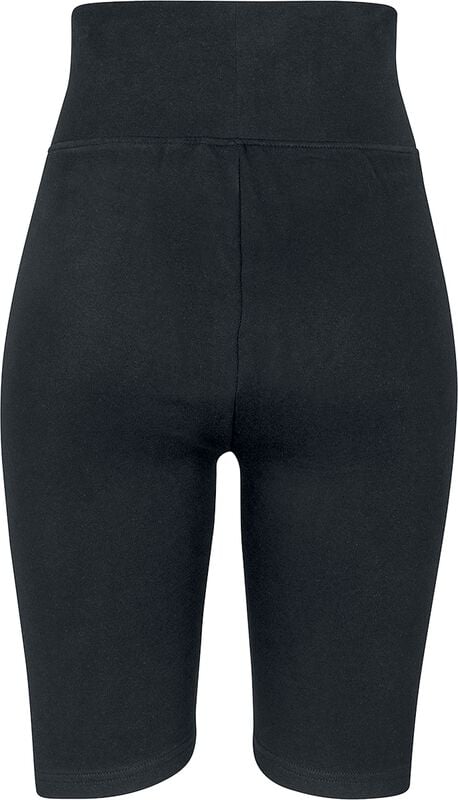 Gothicana By Emp "Ladies High Waist Cycle Shorts" Shorts Black By Urban Classics