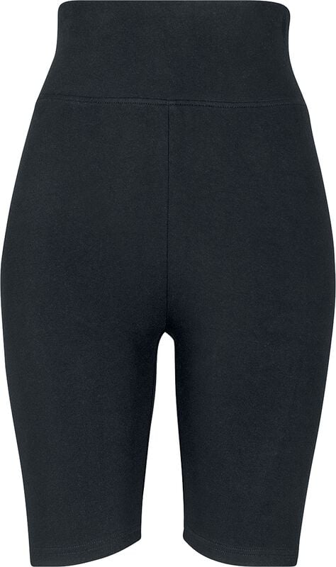 gothicana by emp "Ladies High Waist Cycle Shorts" Shorts black by Urban Classics