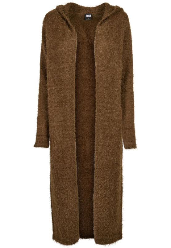 gothicana by emp "Ladies Hooded Feather Cardigan" Cardigan olive by Urban Classics