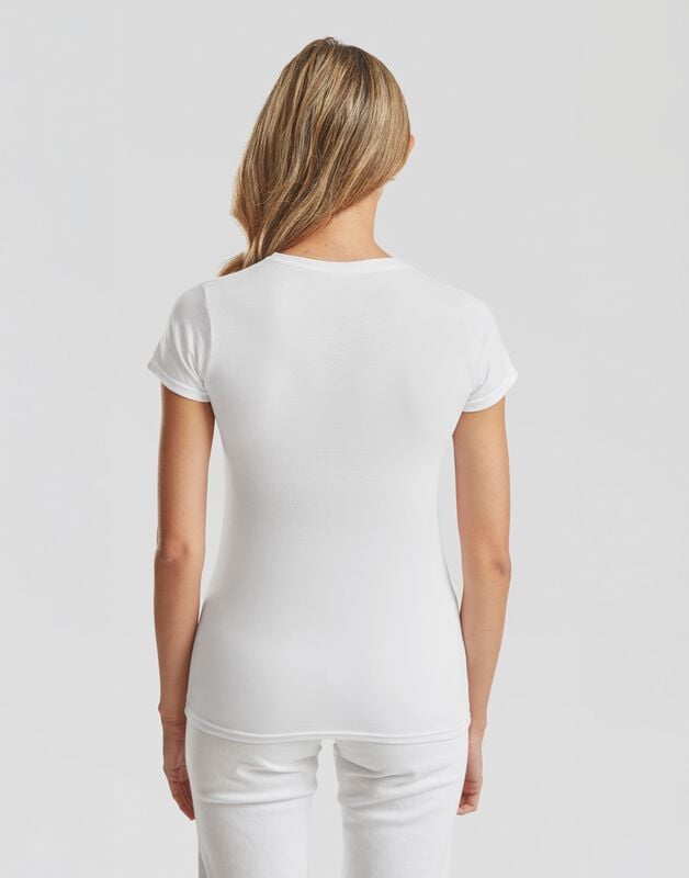 Gothicana By Emp "LADIES ICONIC 150 T" T-Shirt White By Fruit Of The Loom