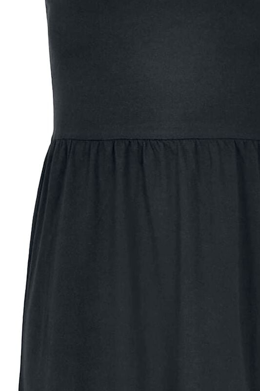 Gothicana By Emp "Ladies Long Valance Summer Dress" Maxi Dress Black By Urban Classics