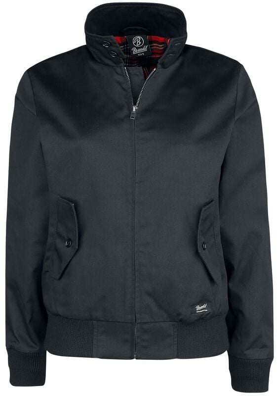 Gothicana By Emp "Ladies Lord Canterbury" Between-seasons Jacket Black By Brandit