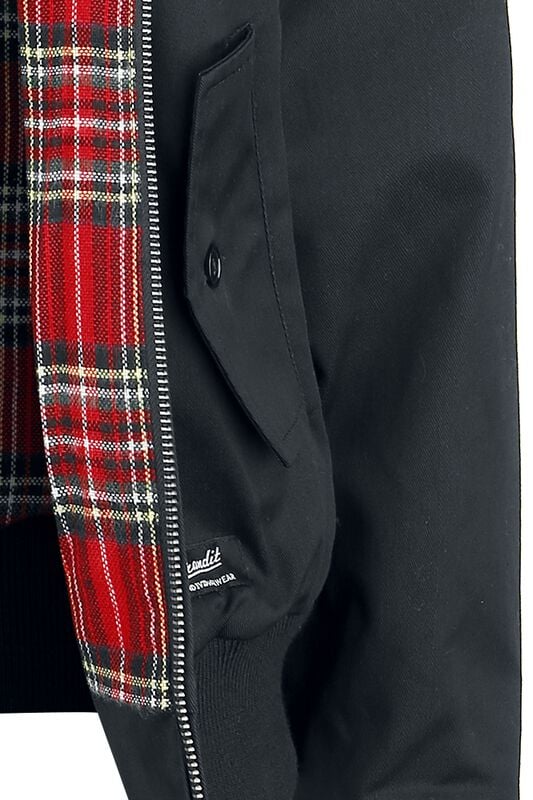 Gothicana By Emp "Ladies Lord Canterbury" Between-seasons Jacket Black By Brandit