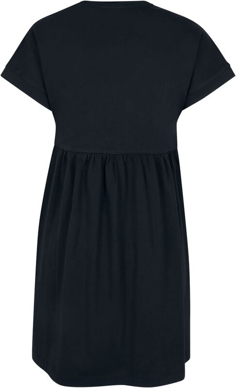 Gothicana By Emp "Ladies’ Organic Empire Valance Tee Dress" Mini Dress Black By Urban Classics