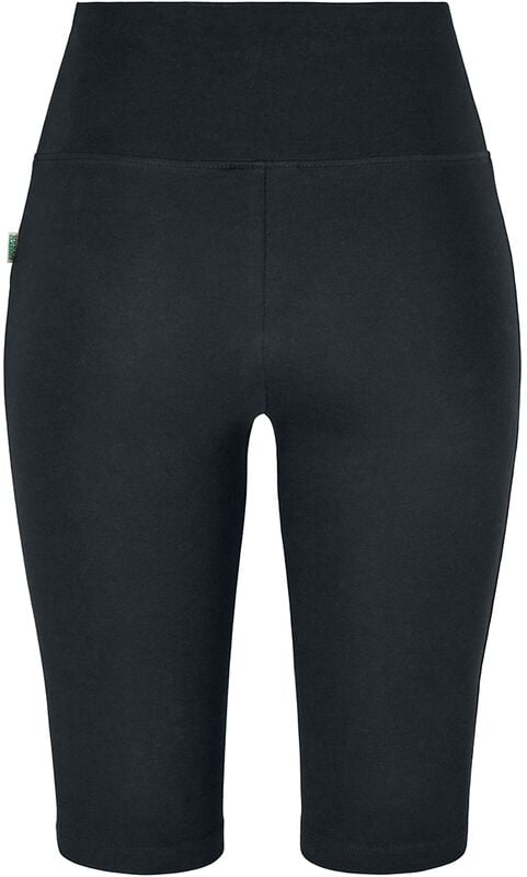 Gothicana By Emp "Ladies Organic Stretch Jersey Cycle Shorts" Shorts Black By Urban Classics