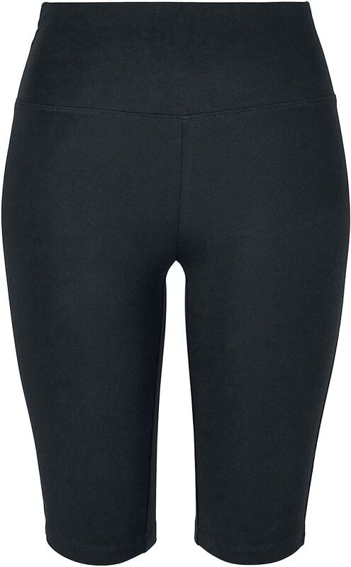 gothicana by emp "Ladies Organic Stretch Jersey Cycle Shorts" Shorts black by Urban Classics
