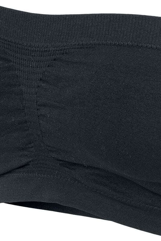 Gothicana By Emp "Ladies Pads Bandeau" Bandeau Black By Urban Classics