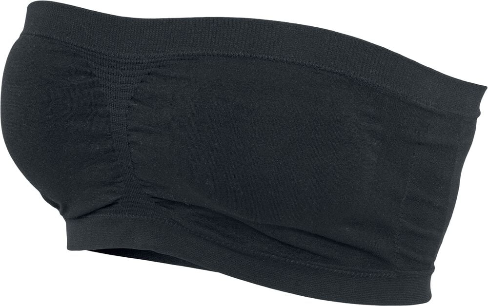 gothicana by emp "Ladies Pads Bandeau" Bandeau black by Urban Classics