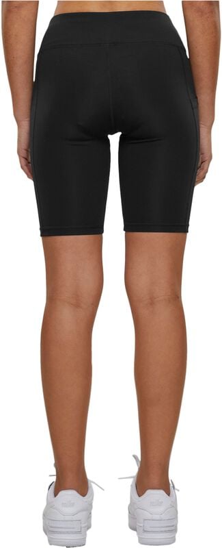 Gothicana By Emp "Ladies Recyceled Cycle Shorts" Shorts Black By Urban Classics