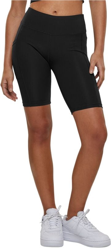 gothicana by emp "Ladies Recyceled Cycle Shorts" Shorts black by Urban Classics