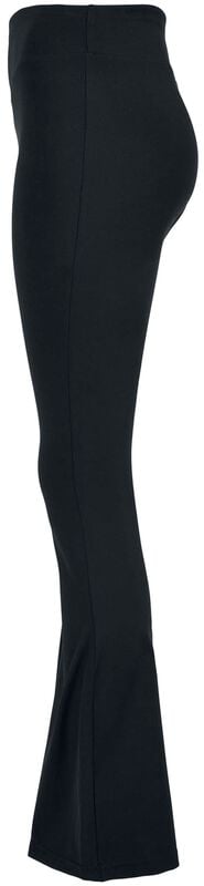 Gothicana By Emp "Ladies’ Recycled High-waist Flared Leggings" Leggings Black By Urban Classics