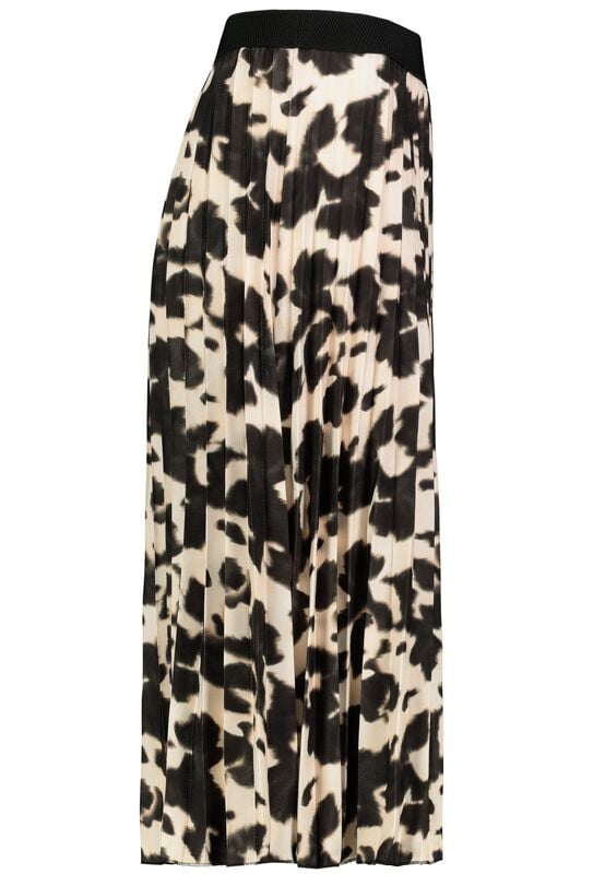 Gothicana By Emp "Ladies' Skirt" Maxi Skirt Black-white By Sublevel