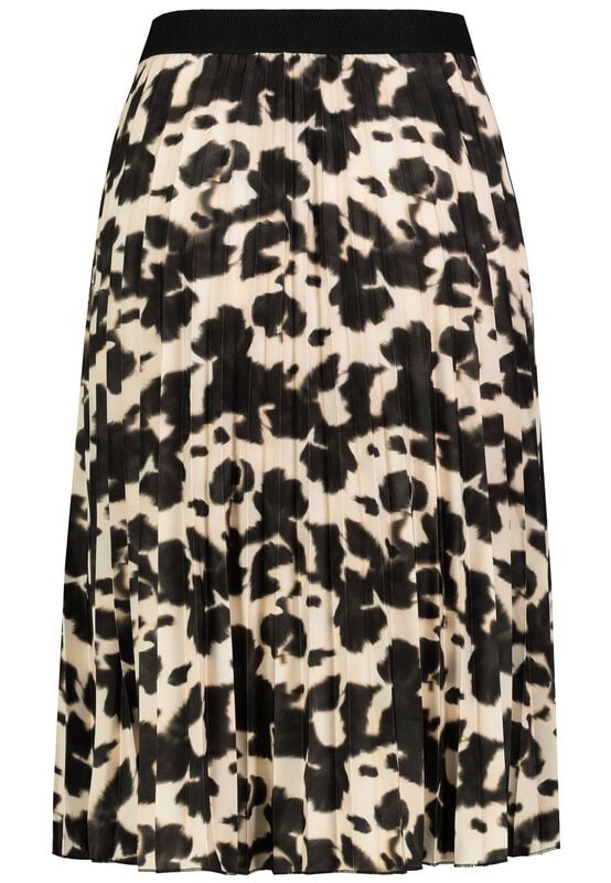 Gothicana By Emp "Ladies' Skirt" Maxi Skirt Black-white By Sublevel