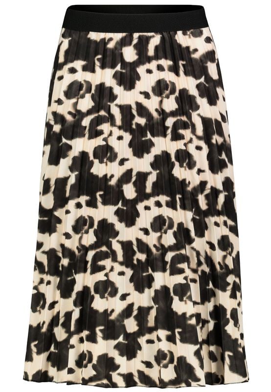 gothicana by emp "Ladies' Skirt" Maxi Skirt black-white by Sublevel