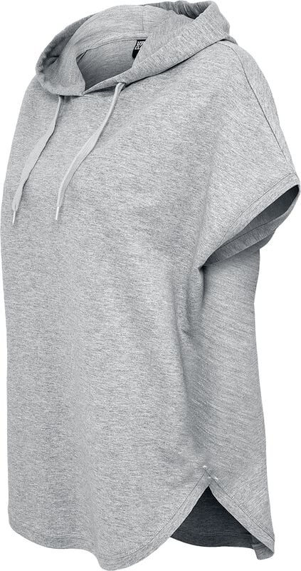 Gothicana By Emp "Ladies Sleeveless Terry Hoody" T-Shirt Grey By Urban Classics