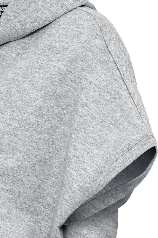 Gothicana By Emp "Ladies Sleeveless Terry Hoody" T-Shirt Grey By Urban Classics
