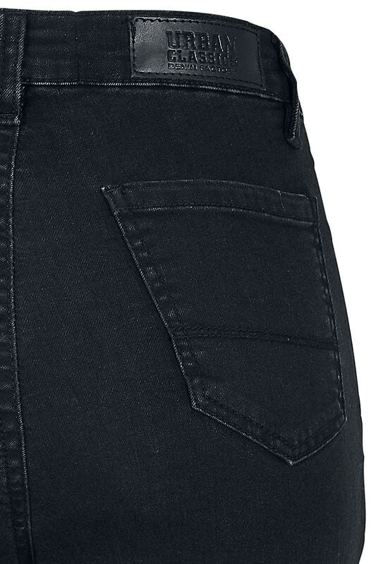 Gothicana By Emp "Ladies’ Super-stretch Bootcut Denim Jeans" Jeans Black By Urban Classics