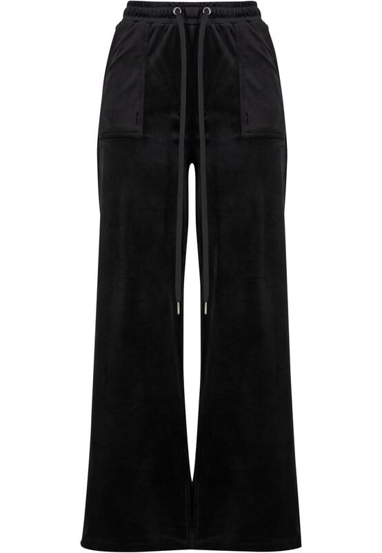 gothicana by emp "Ladies Velvet Joggers" Tracksuit Trousers black by Urban Classics