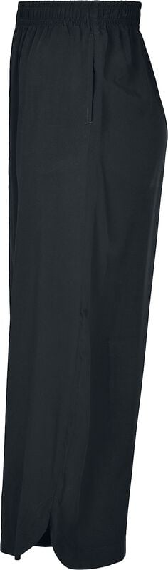 Gothicana By Emp "Ladies Wide Viscose Culotte" Cloth Trousers Black By Urban Classics