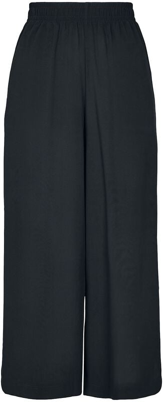 gothicana by emp "Ladies Wide Viscose Culotte" Cloth Trousers black by Urban Classics