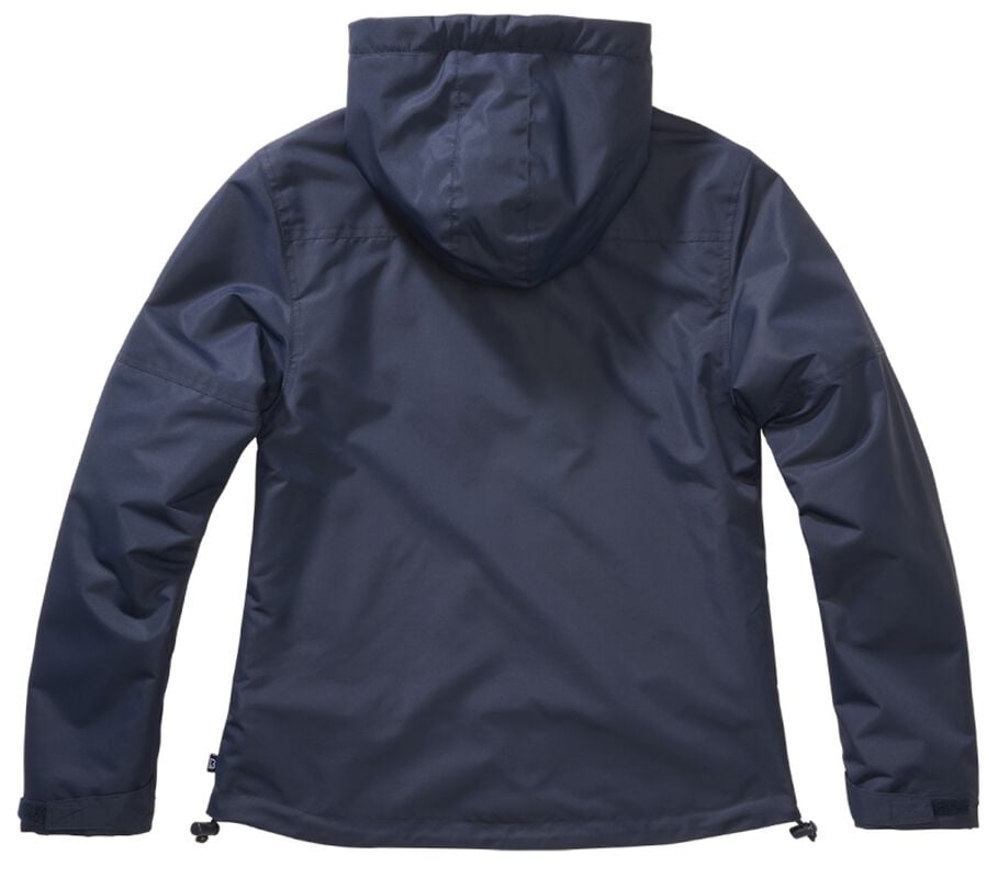 Gothicana By Emp "Ladies' Windbreaker Front Zip" Windbreaker Navy By Brandit