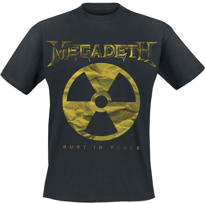 gothicana by emp "Large Rip Nuclear Logo" T-Shirt black by Megadeth