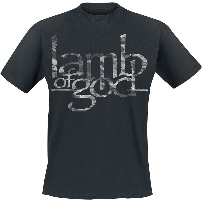 gothicana by emp "Large Stacked Logo" T-Shirt black by Lamb Of God