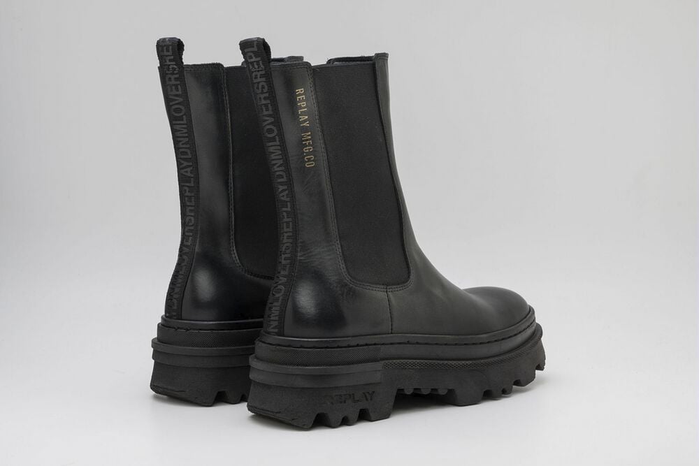 Gothicana By Emp "Laser Soft" Boot Black By Replay Footwear