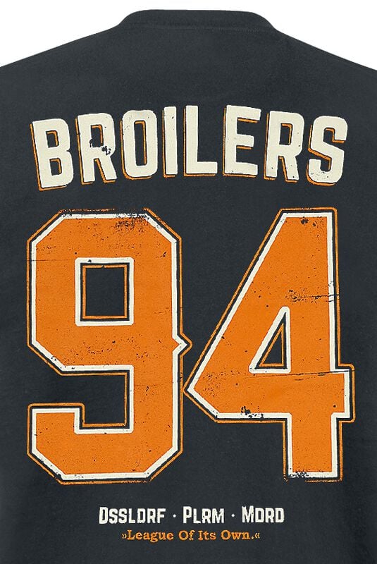 Gothicana By Emp "League Of Its Own" T-Shirt Black By Broilers