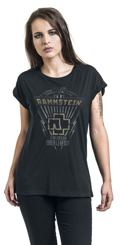 Gothicana By Emp "Legende" T-Shirt Black By Rammstein