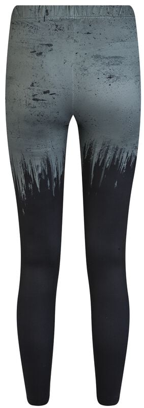 Gothicana By Emp "Leggings With Skull Print" Leggings Black By Black Premium By EMP