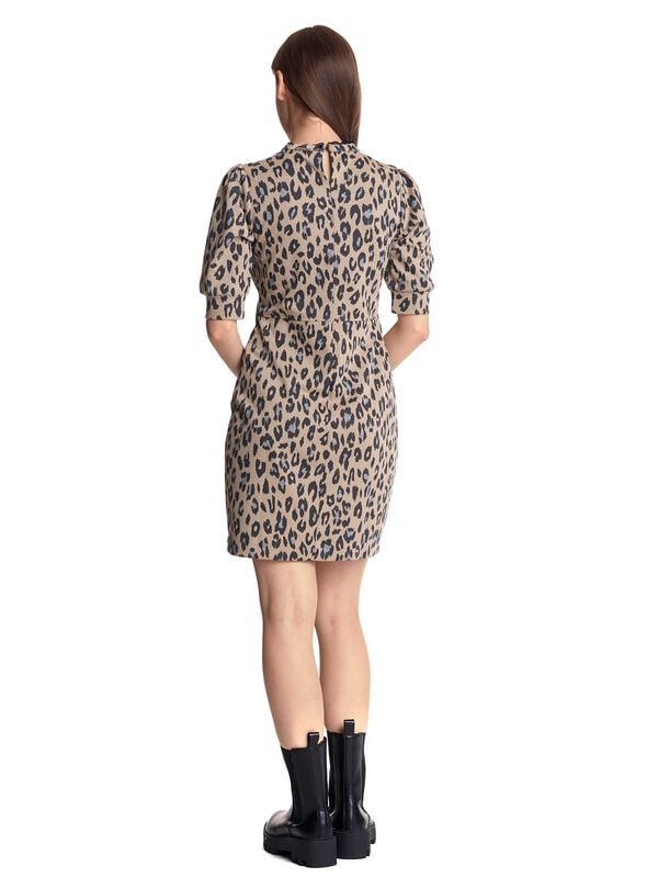 Gothicana By Emp "Leo Dream Dress" Midi Dress Brown-black By Vive Maria