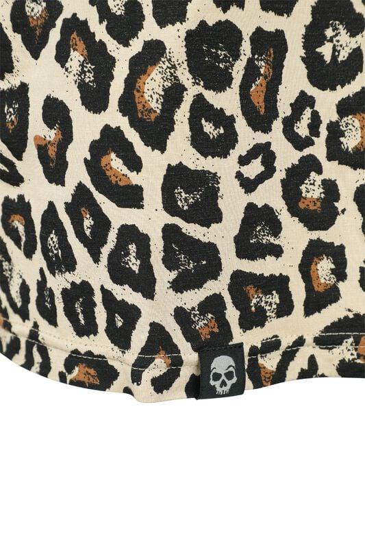 Gothicana By Emp "Leo Shirt" T-Shirt Leopard By Rock Rebel By EMP