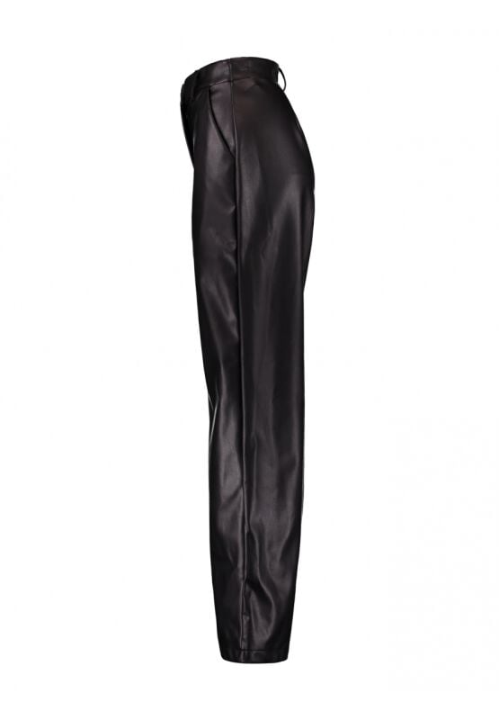 Gothicana By Emp "LG PU TR Tr44iona" Cloth Trousers Black By Hailys