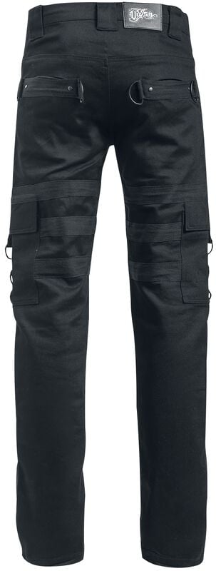 Gothicana By Emp "Liam Pants" Cloth Trousers Black By Vixxsin