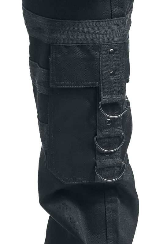 Gothicana By Emp "Liam Pants" Cloth Trousers Black By Vixxsin