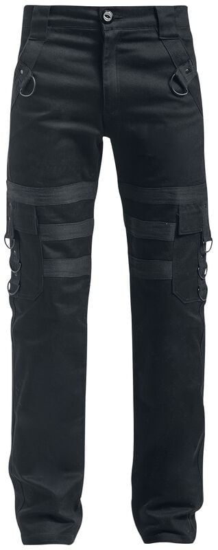gothicana by emp "Liam Pants" Cloth Trousers black by Vixxsin