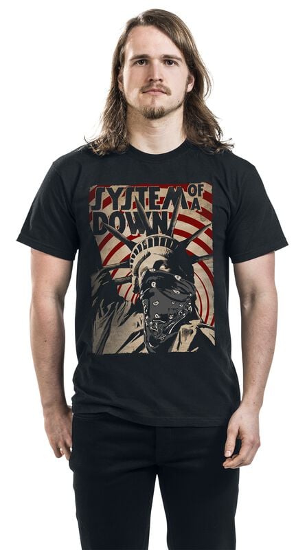 Gothicana By Emp "Liberty Bandit" T-Shirt Black By System Of A Down