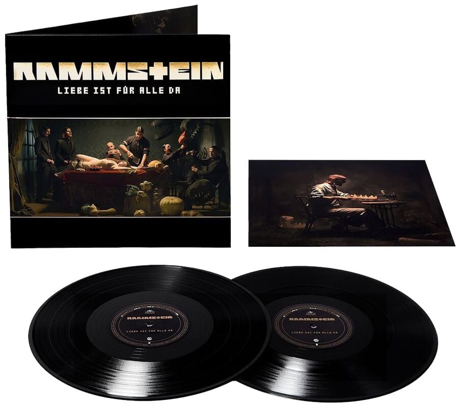 gothicana by emp "Liebe ist für alle da" LP by Rammstein