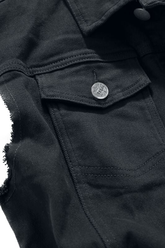 Gothicana By Emp "Life Of An Easy Rider" Vest Black By Black Premium By EMP