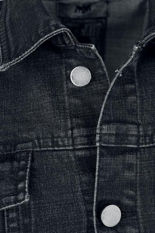 Gothicana By Emp "Life Of An Easy Rider" Vest Grey By Black Premium By EMP