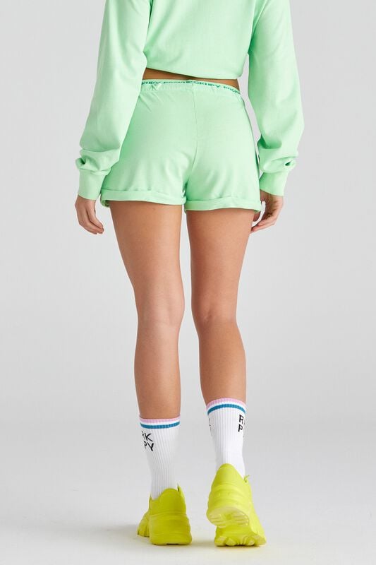 Gothicana By Emp "Lightness 1 - Madita Shorts Light Green" Shorts Green By Rockupy