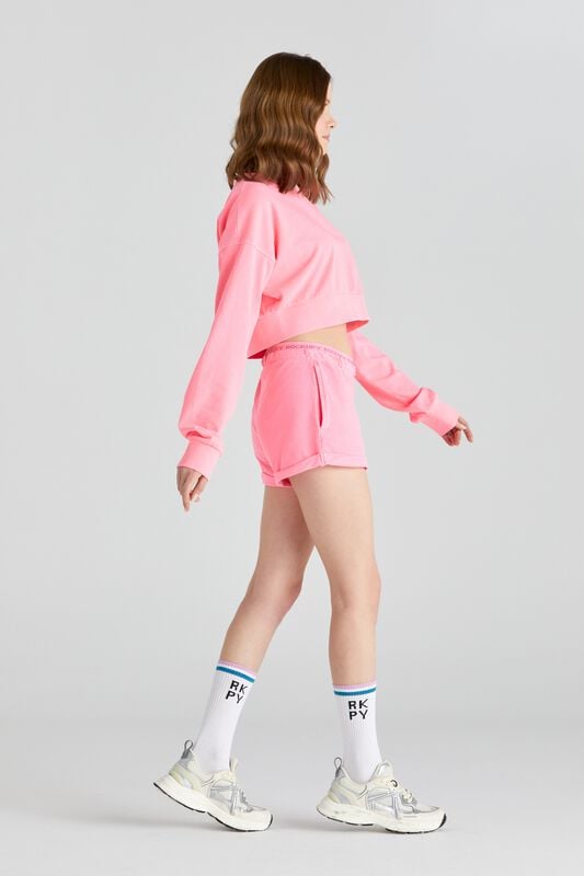 Gothicana By Emp "Lightness 1 - Madita Shorts" Shorts Pink By Rockupy