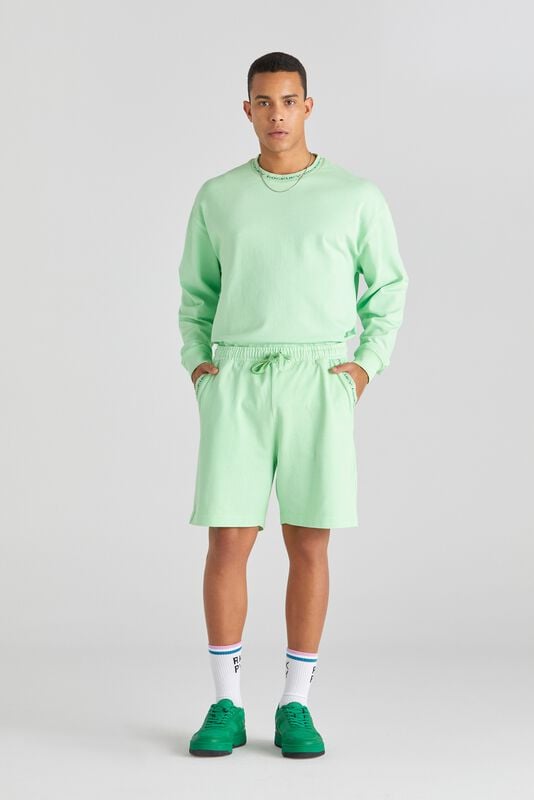 Gothicana By Emp "Lightness 1 - Madox Shorts Light Green" Shorts Green By Rockupy